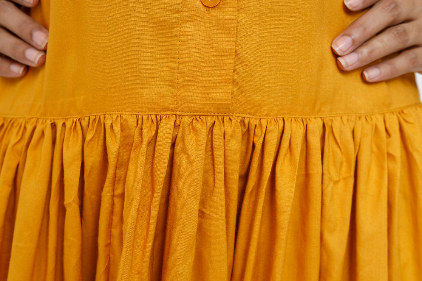 Mustard Funk Linen Maxi - Image 13